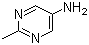 2-Methyl-5-pyrimidinamine molecular structure (CAS 39889-94-6)
