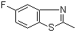 5-氯-2-甲基苯并噻唑分子结构 (CAS 399-75-7)