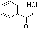 结构式 CAS# 39901-94-5, 吡啶-2-甲酰氯盐酸盐; 2-氯甲酰基吡啶盐酸盐