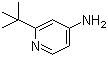 structure of CAS# 39919-69-2, 2-(1,1-Dimethylethyl)-4-pyridinamine