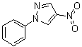 结构式 CAS# 3994-48-7, 4-硝基-1-苯基-1H-吡唑