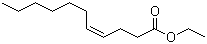 Ethyl cis-4-undecenoate molecular structure (CAS 39944-81-5)
