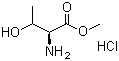 结构式 CAS# 39994-75-7, L-苏氨酸甲酯盐酸盐
