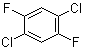 1,4-Dichloro-2,5-difluorobenzene molecular structure (CAS 400-05-5)
