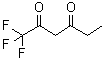 structure of CAS# 400-54-4, 1,1,1-Trifluorohexan-2,4-dione;1,1,1-Trifluoro-2,4-hexanedione