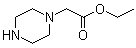 结构式 CAS# 40004-08-8, 哌嗪乙酸乙酯