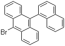 structure of CAS# 400607-04-7, 9-Bromo-10-(1-naphthalenyl)anthracene