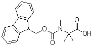 结构式 CAS# 400779-65-9, N-[芴甲氧羰基]-N,2-二甲基丙氨酸