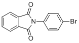 结构式 CAS# 40101-31-3, N-(4-溴苯基)邻苯二甲酰亚胺