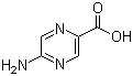 5-Amino-2-pyrazinecarboxylic acid molecular structure (CAS 40155-43-9)