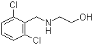 N-(2,6-Dichlorobenzyl)ethanolamine molecular structure (CAS 40172-05-2)