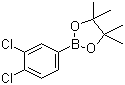 3,4-二氯苯硼酸频那醇酯分子结构 (CAS 401797-02-2)