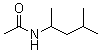 N-(1,3-Dimethylbutyl)acetamide molecular structure (CAS 40200-64-4)