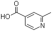 structure of CAS# 4021-11-8, 2-Methylisonicotinic acid;2-Methylpyridine-4-carboxylic acid