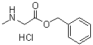 结构式 CAS# 40298-32-6, 肌氨酸苄酯盐酸盐