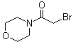 4-(2-Bromoacetyl)morpholine molecular structure (CAS 40299-87-4)