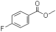 Methyl 4-fluorobenzoate molecular structure (CAS 403-33-8)