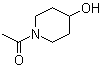 N-Acetyl-4-hydroxypiperidine molecular structure (CAS 4045-22-1)