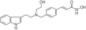 结构式 CAS# 404951-53-7, 达西司特; 达诺司他