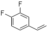 3,4-二氟苯乙烯分子结构 (CAS 405-03-8)