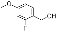 结构式 CAS# 405-09-4, 2-氟-4-甲氧基苄醇