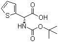 Boc-(S)-2-Thienylglycine molecular structure (CAS 40512-56-9)