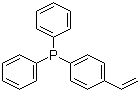 structure of CAS# 40538-11-2, Diphenylphosphinostyrene