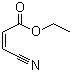 structure of CAS# 40594-97-6, Ethyl cis-beta-cyanoacrylate