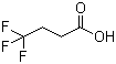 4,4,4-三氟丁酸分子结构 (CAS 406-93-9)