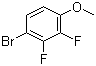 结构式 CAS# 406482-22-2, 4-溴-2,3-二氟苯甲醚