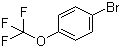 1-Bromo-4-(trifluoromethoxy)benzene molecular structure (CAS 407-14-7)