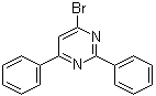 structure of CAS# 40734-24-5, 4-Bromo-2,6-diphenylpyrimidine