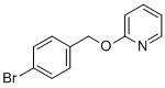structure of CAS# 40775-71-1, 2-((4-Bromobenzyl)oxy)pyridine