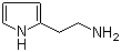 structure of CAS# 40808-62-6, 1H-Pyrrole-2-ethanamine;2-(2-Aminoethyl)pyrrole