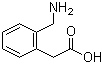 2-Aminomethylphenylacetic acid molecular structure (CAS 40851-65-8)