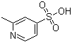 2-Methylpyridine-4-sulfonic acid molecular structure (CAS 408533-46-0)