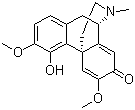 (-)-Sinoacutine molecular structure (CAS 4090-18-0)