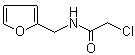 structure of CAS# 40914-13-4, 2-Chloro-N-furfurylacetamide;N-(Furfuryl)chloroacetamide