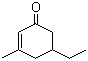 3-Methyl-5-ethyl-2-cyclohexen-1-one molecular structure (CAS 40920-68-1)