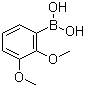 2,3-Dimethoxyphenylboronic acid molecular structure (CAS 40972-86-9)