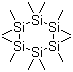 structure of CAS# 4098-30-0, Dodecamethylcyclohexasilane