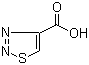 结构式 CAS# 4100-13-4, 1,2,3-噻二唑-4-羧酸