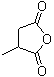 structure of CAS# 4100-80-5, 2-Methylsuccinic anhydride;3-Methyldihydrofuran-2,5-dione; Dihydro-3-methyl-2,5-furandione; Methyldihydrofuran-2,5-dione; Methylsuccinic anhydride; NSC 65437; alpha-Methylsuccinic anhydride