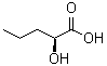 structure of CAS# 41014-93-1, (S)-alpha-Hydroxyvaleric acid;L-2-Hydroxypentanoic acid; L-2-Hydroxyvaleric acid; S-2-Hydroxypentanoic acid