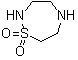 Hexahydro-1,2,5-thiadiazepine 1,1-dioxide molecular structure (CAS 410545-38-9)
