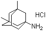 Memantine hydrochloride molecular structure (CAS 41100-52-1)