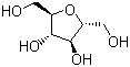 structure of CAS# 41107-82-8, 2,5-Anhydro-D-mannitol