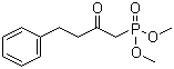 structure of CAS# 41162-19-0, Dimethyl (2-oxo-4-phenylbutyl)phosphonate;1-dimethoxyphosphoryl-4-phenylbutan-2-one