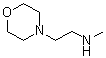 N-Methyl-4-morpholineethanamine molecular structure (CAS 41239-40-1)