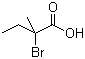 结构式 CAS# 41242-50-6, 2-溴-2-甲基丁酸